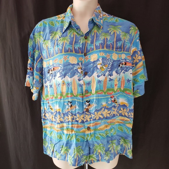 donald duck hawaiian shirt